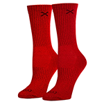 ODD SOXʥå åWOMEN'S BASIX RED HEATHER CREW OS-SOC-WM-30803-SHCW