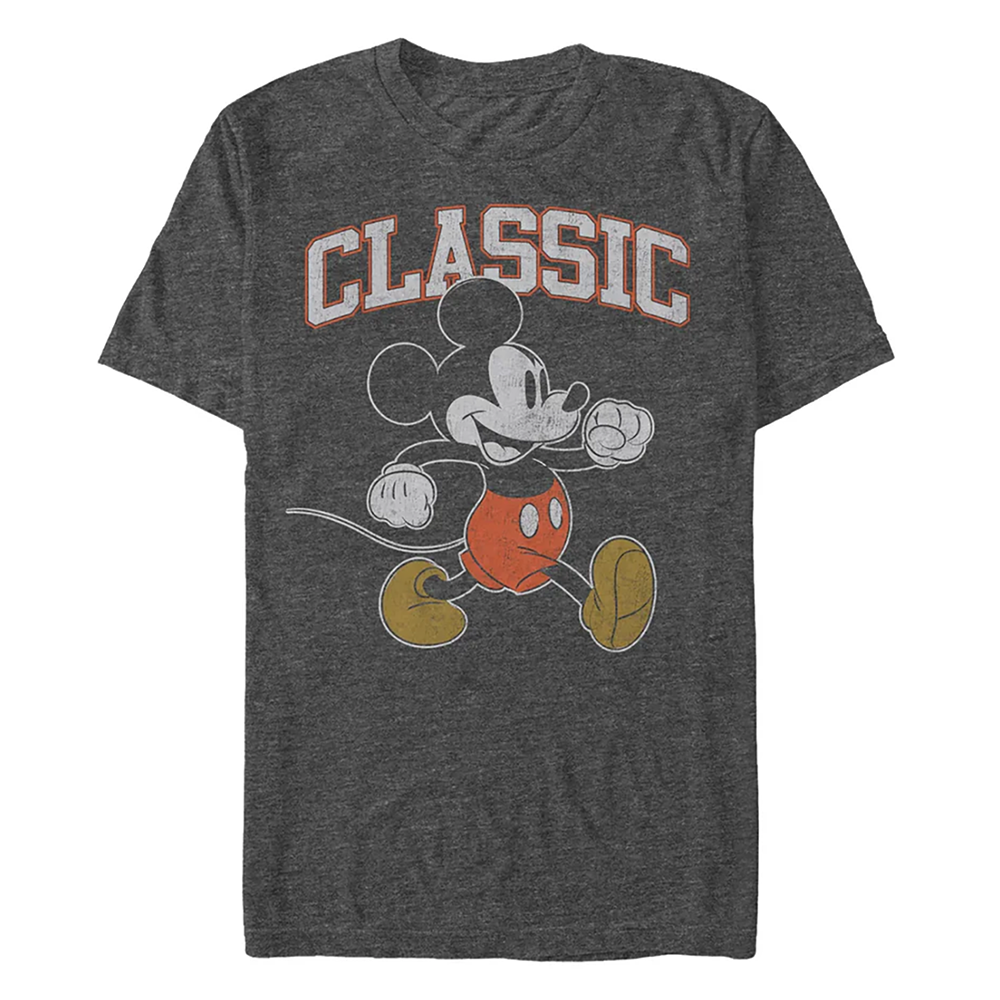 T����� Disney's Mickey Mouse Classic Graphic REX-TS-DWL7 ���졼[US ������ XL]