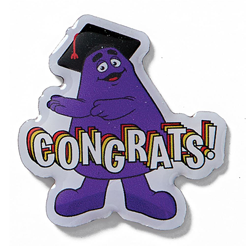 McDonald's ԥХå Congrats Graduate Grimace SM-PIN-7251416