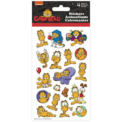 USA ����饯���� 4������ ���ƥå��� �����ե������ Garfield Flat Out Garfield ST2793