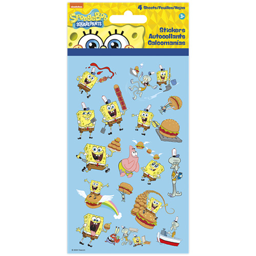 USA ����饯���� 4������ ���ƥå��� ���ݥ󥸡��ܥ� SpongeBob - Classic ST2794