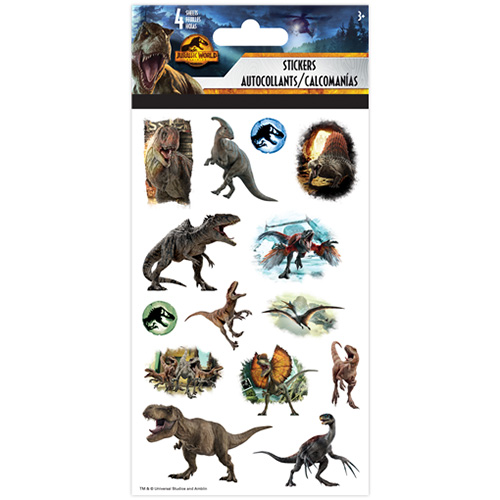 USA ����饯���� 4������ ���ƥå��� ����饷�å������� Jurassic World Dominion ST4192