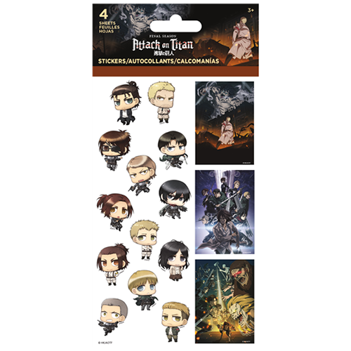 ����饯���� 4������ ���ƥå��� �ʷ�ε�� Attack on Titan ST4634