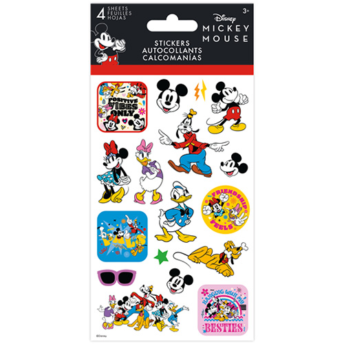 USA ����饯���� 4������ ���ƥå��� �ߥå������ե�� Mickey & Friends ST4675
