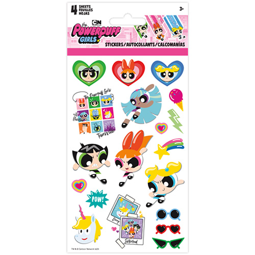 USA ����饯���� 4������ ���ƥå��� �ѥ�ѥե����륺 The Power Puff Girls ST4683