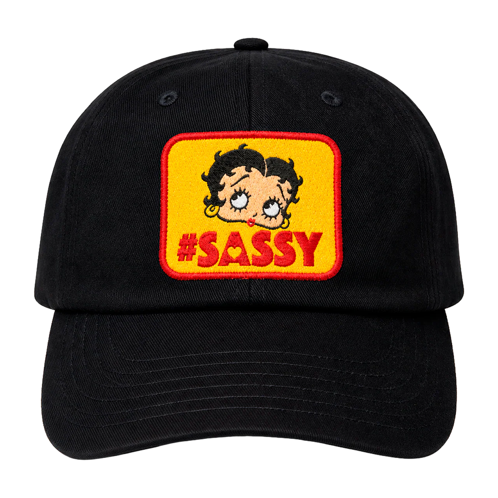 キャップ BETTY BOOP STI-CAP-BA24593BTBU ブラック