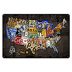 ƥ  License Plate USA Board PT-PTS-500
