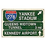 ƥ  Yankee Stadium Highway Sign PT-VXL-172