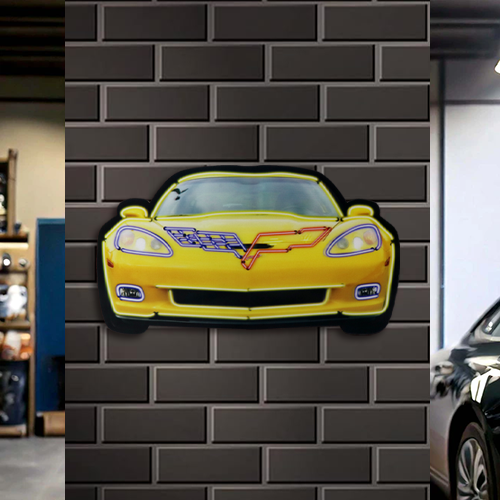 顼  06 YELLOW CORVETTE CA-LS-473597