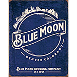 ƥ  BLUE MOON-SKYLINE LOGO RETRO DE-MS2140